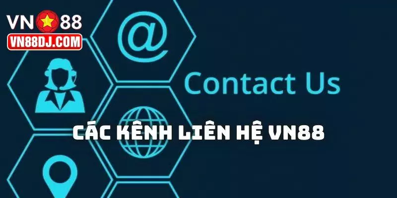 Thông tin về các phương thức liên lạc với trang chủ VN88